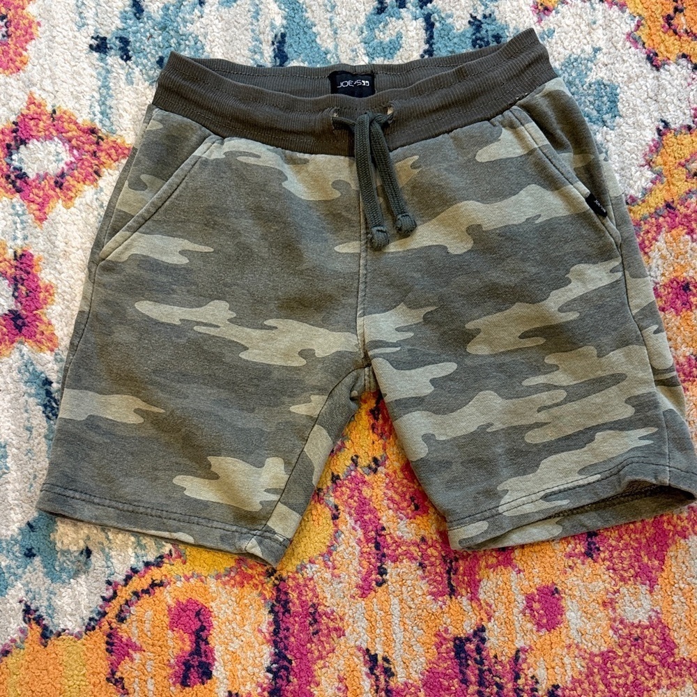 Joe's Jeans Camo Green Kids Shorts